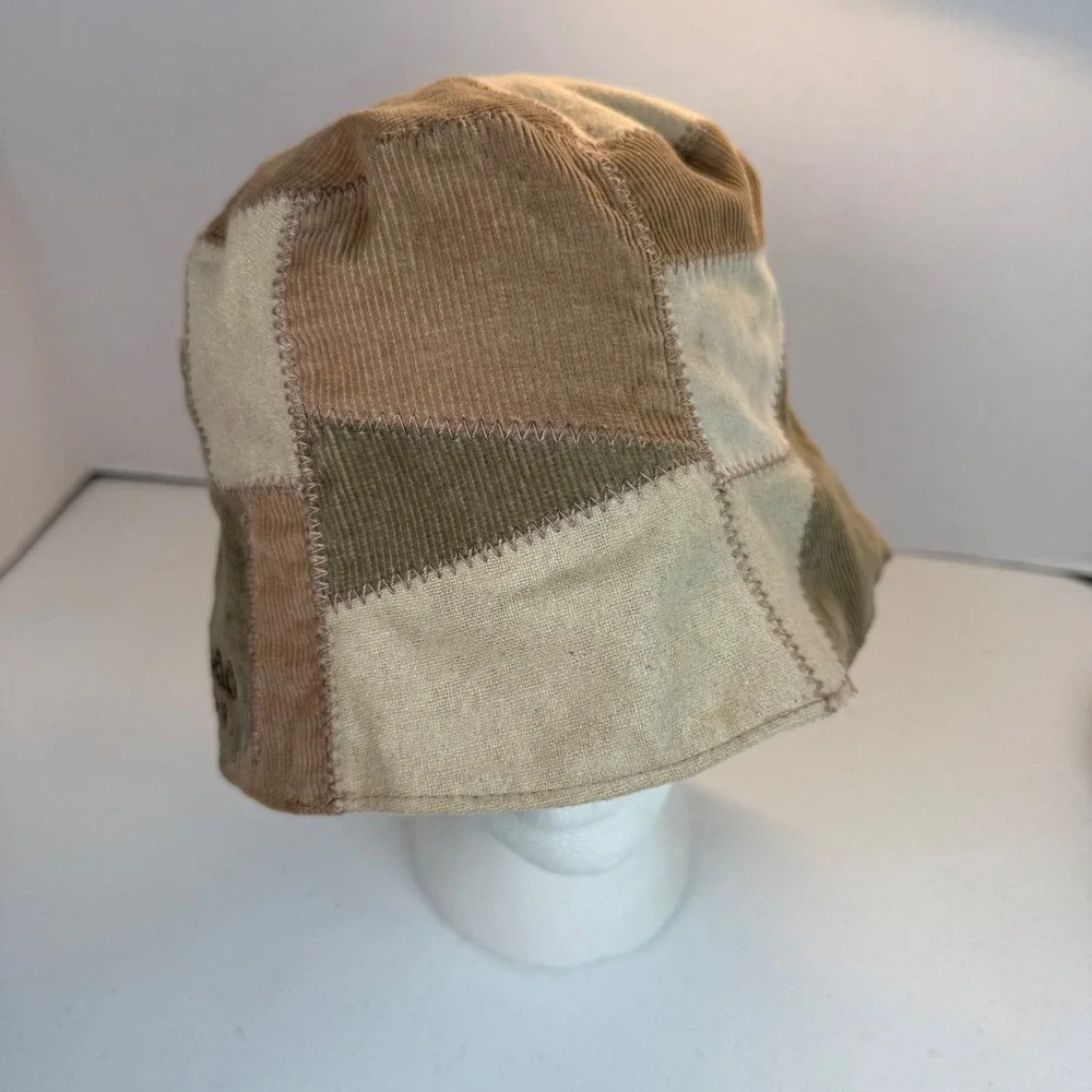 MUDD Vintage Y2K Corduroy Patchwork Bucket Hat READ